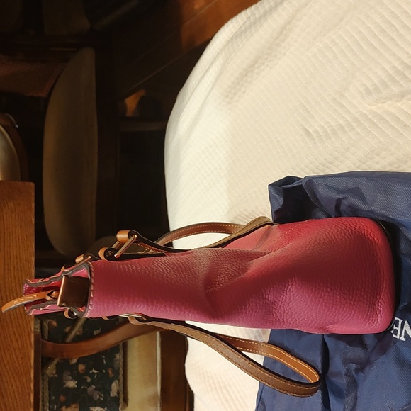 Dooney & Bourke Lexington Pink Pebbled Leather Small Tote $599 Retail. EUC - Picture 7 of 16